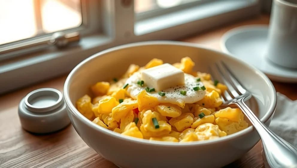 Så gör du äggröra som på hotell