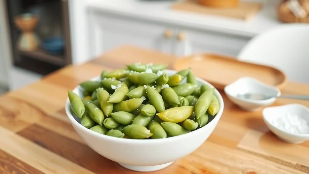 Så gör du edamamebönor som på restaurang