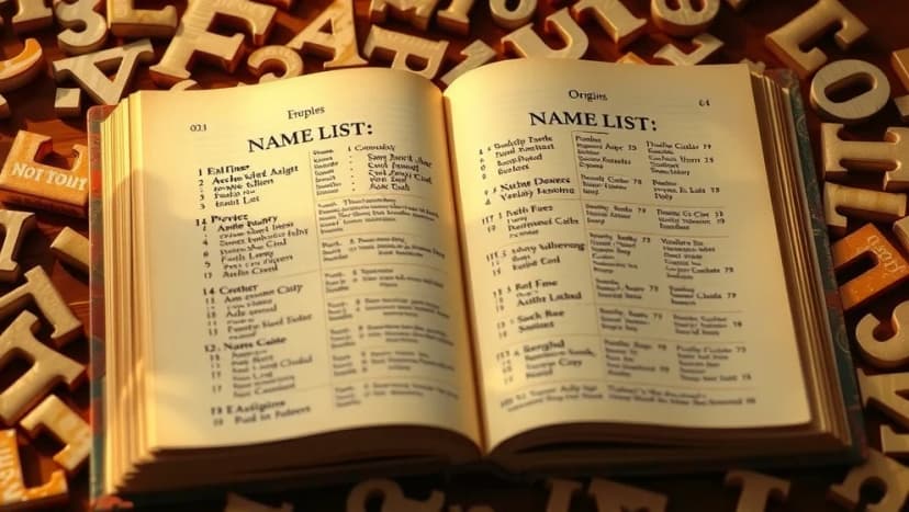 Vad betyder namn som slutar på a