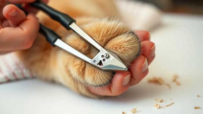 Så klippar du klor på din motvillig katt