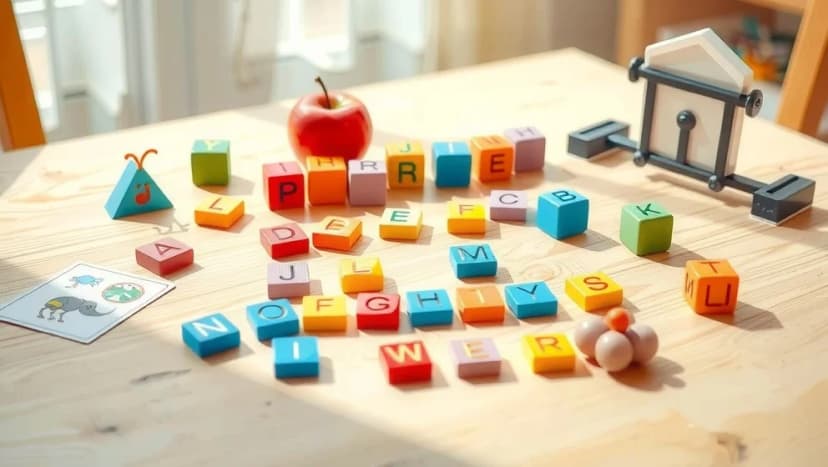 Ord som börjar på a för barn