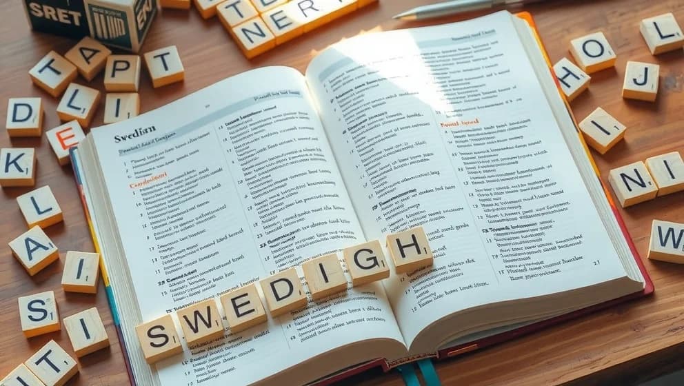 Svenska ord som slutar på i