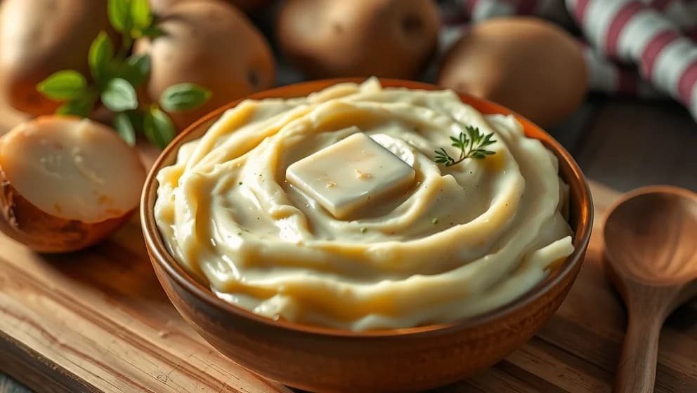 Potatismos som på restaurang hemma