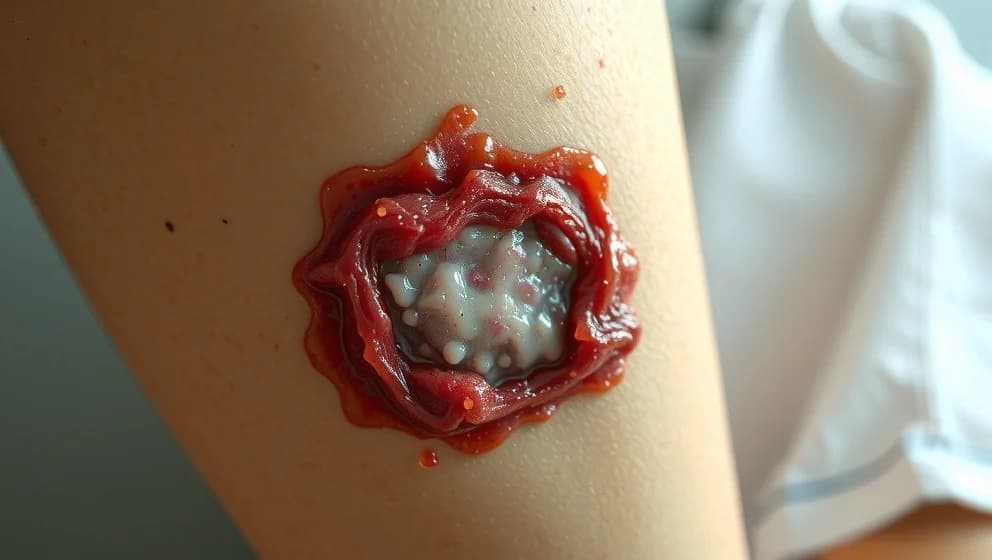 Sår som inte läker på benet vad kan det vara