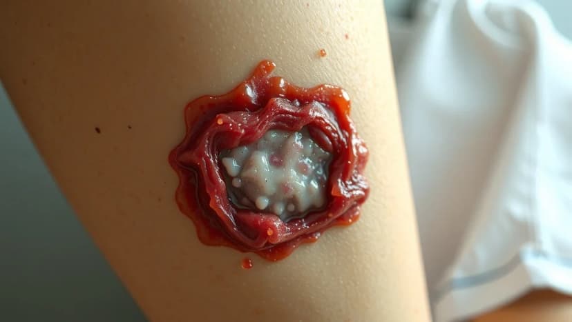 Sår som inte läker på benet vad kan det vara