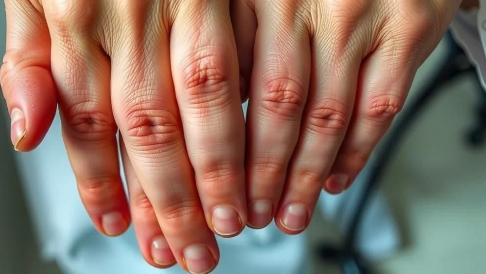 Små prickar på händerna som kliar