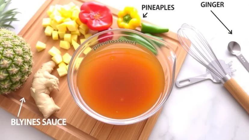 Sötsur sås recept som på kinarestaurang