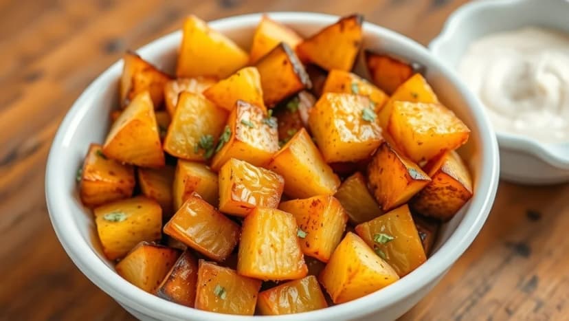 Stekt potatis som på restaurang hemma