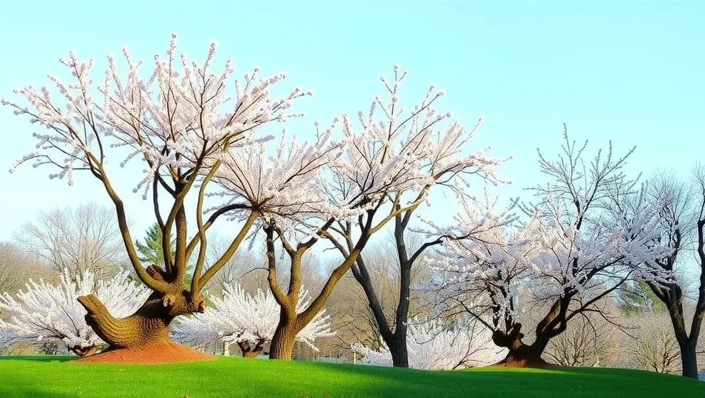 Vilka träd blommar tidigast på våren