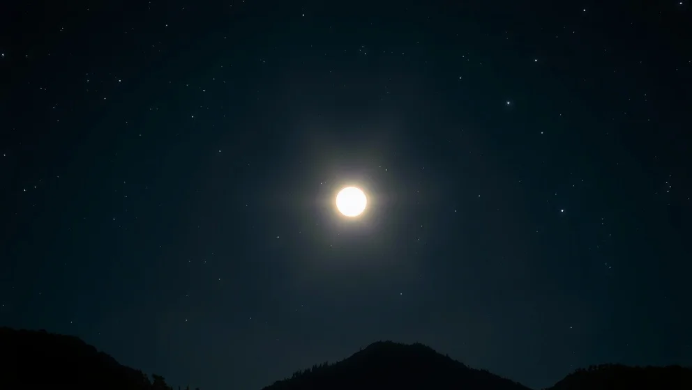 Vad är det som lyser så starkt på himlen