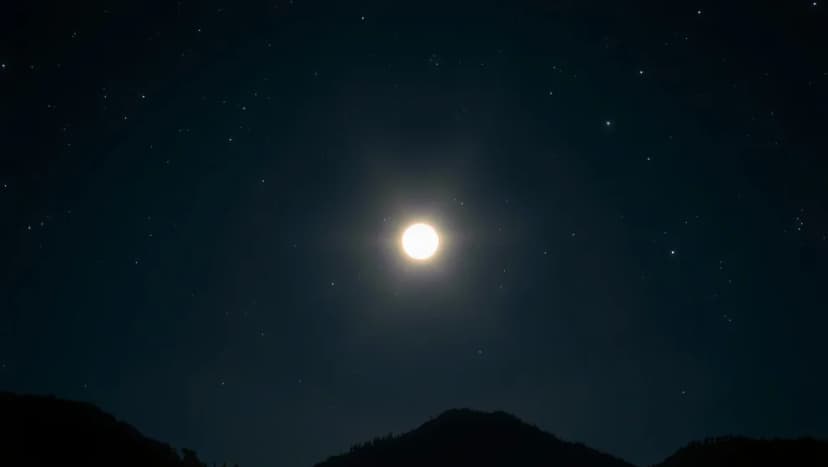 Vad är det som lyser så starkt på himlen