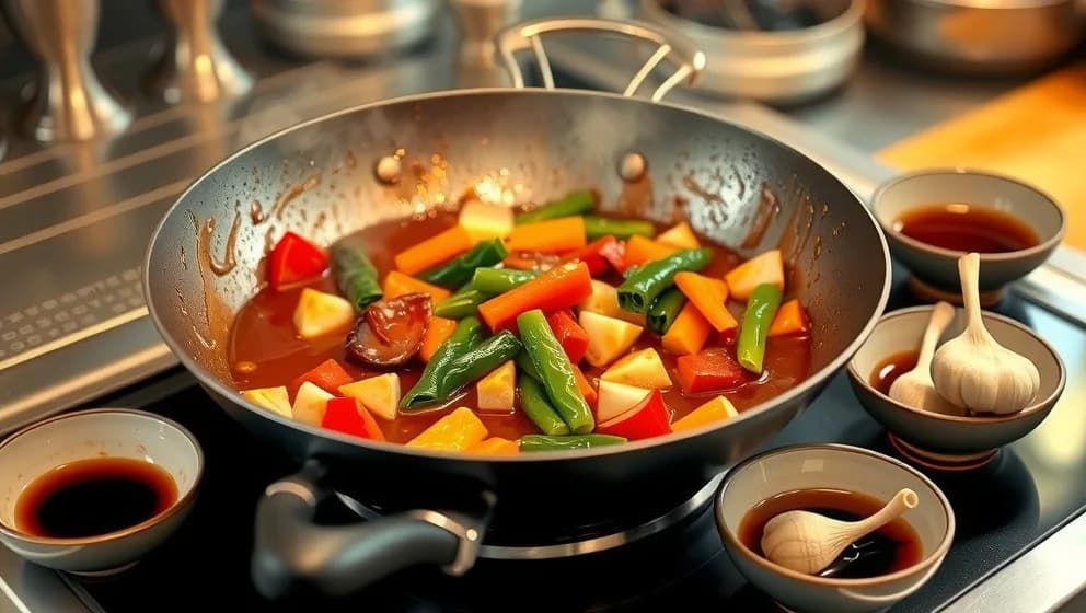 Så gör du restaurangens woksås hemma